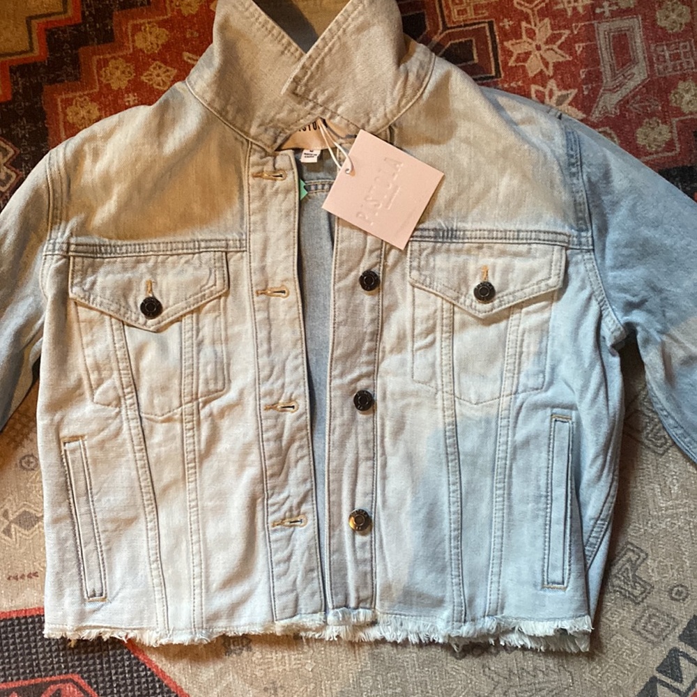 Light blue denim jacket